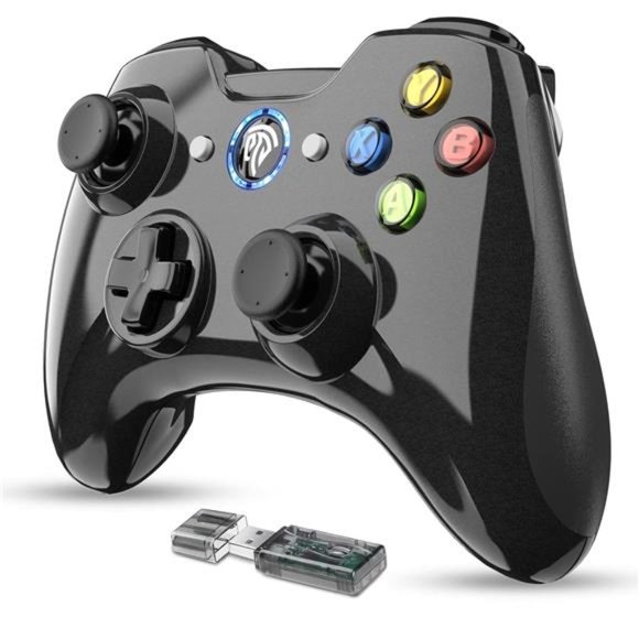 Wireless Gaming Controller, Dual-Vibration Joystick Gamepad Computer Controller - Picture 2 of 6